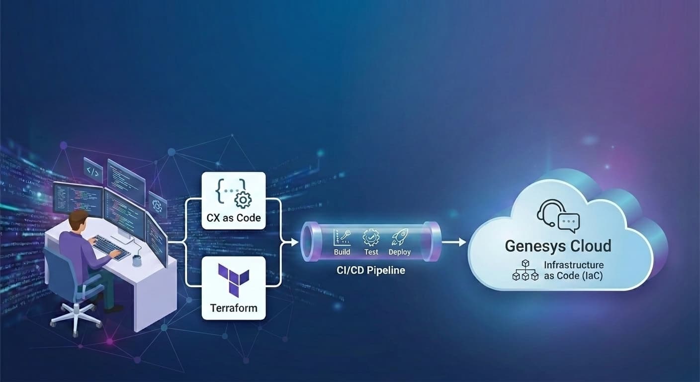 Genesys Cloud CI/CD Pipeline: CX as Code, Terraform and IaC